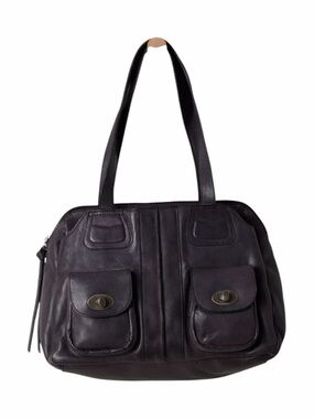 Free People Billie Bowler Bag In Black Leather NWT